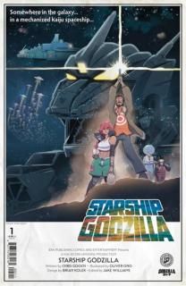 Starship Godzilla [Kai-Sei Era] #1 Variant C (Cafaggi)
