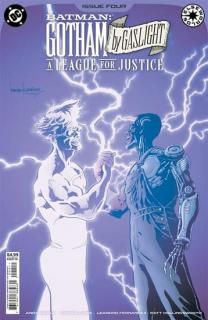 BATMAN GOTHAM BY GASLIGHT A LEAGUE FOR JUSTICE #4 (OF 6) CVR A LEANDRO FERNANDEZ