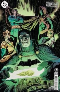 BATMAN GOTHAM BY GASLIGHT A LEAGUE FOR JUSTICE #4 (OF 6) CVR C MIKE PERKINS CARD STOCK VAR