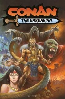 CONAN THE BARBARIAN #25 CVR A ALEX HORLEY WRAPAROUND