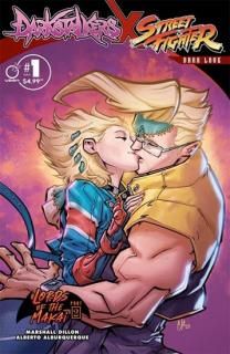 DARKSTALKERS X STREET FIGHTER DARK LOVE #1 (ONE SHOT) CVR A ALBERTO ALBURQUERQUE