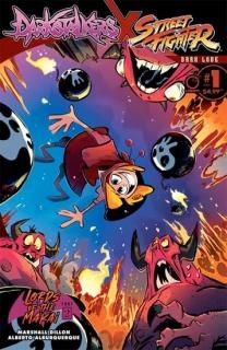 DARKSTALKERS X STREET FIGHTER DARK LOVE #1 (ONE SHOT) CVR B BRETT BEAN VAR