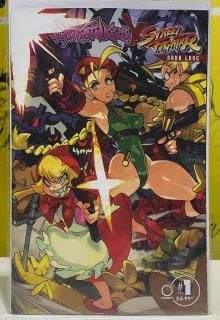 DARKSTALKERS X STREET FIGHTER DARK LOVE #1 (ONE SHOT) CVR C INC 1:5 ALEX AHAD VAR