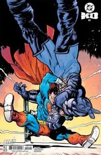 DC K.O. #1 (OF 5) CVR C DANIEL WARREN JOHNSON CARD STOCK VAR