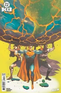 DC K.O. #1 (OF 5) CVR F MIKE DEL MUNDO CARD STOCK VAR