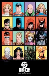 DC K.O. #1 (OF 5) CVR H DAN MORA BRACKET WRAPAROUND CARD STOCK VAR