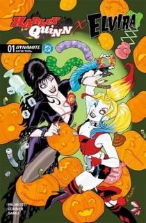 HARLEY QUINN X ELVIRA #1 CVR A AMANDA CONNER 