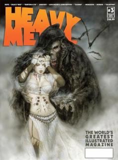 HEAVY METAL MAGAZINE #3 CVR A LUIS ROYO
