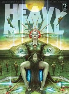 HEAVY METAL MAGAZINE #3 CVR C AUGUSTIN ALLESSIO VAR