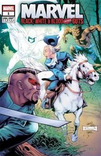 MARVEL: BLACK, WHITE & BLOOD AND GUTS #1 GREG LAND 250TH HOMAGE VARIANT