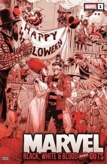 MARVEL: BLACK, WHITE & BLOOD AND GUTS #1 JOSHUA CASSARA VARIANT