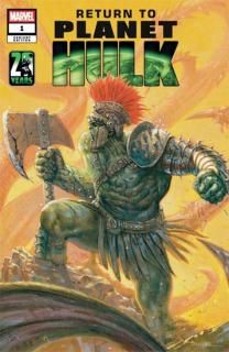 RETURN TO PLANET HULK #1 DAVIDE PARATORE VARIANT