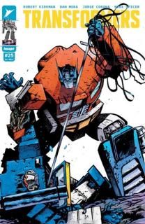 TRANSFORMERS #25 CVR B  DANIEL WARREN JOHNSON & MIKE SPICER VAR