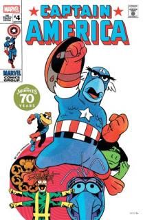 CAPTAIN AMERICA #4 ANNIE WU MUPPETS VARIANT