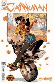 CATWOMAN #80 CVR E DAN MORA PUMPKIN SPICY CARD STOCK VAR