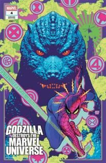 GODZILLA DESTROYS THE MARVEL UNIVERSE #4 ACO VARIANT