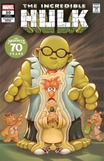 INCREDIBLE HULK #30 CHRISSIE ZULLO MUPPETS VARIANT