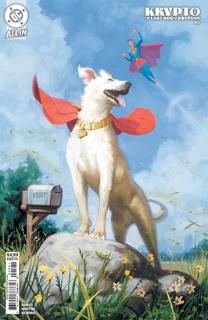 KRYPTO THE LAST DOG OF KRYPTON #5 (OF 5) CVR B DAVID TALASKI CARD STOCK VAR