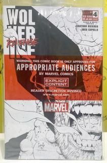 WOLVERINE: REVENGE - RED BAND: RAW - BLACK & WHITE EDITION #4 [POLYBAGGED]