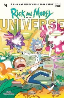 RICK AND MORTY VS THE UNIVERSE #4 (OF 4) CVR A DAVE BARDIN