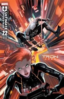 ULTIMATE SPIDER-MAN #22 JAVIER FERNANDEZ TRON: ARES VARIANT