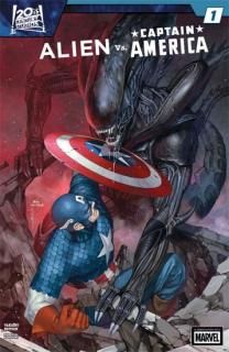 ALIEN VS. CAPTAIN AMERICA #1 INHYUK LEE VARIANT