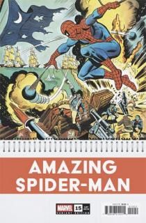 AMAZING SPIDER-MAN #15 ROSS ANDRU BICENTENNIAL CALENDAR HIDDEN GEM VARIANT