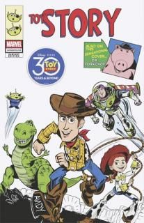 AVENGERS #32 MARCO FORCELLONI PIXAR TOY STORY HOMAGE VARIANT