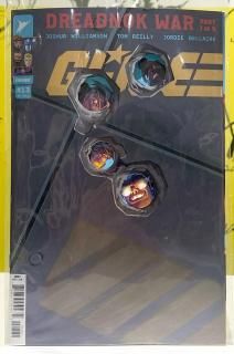 GI JOE #13 CVR H ERIC CANETE FOIL DIE CUT VAR