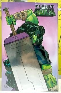 PLANET SHE-HULK #1 MATTEO LOLLI FOIL VARIANT