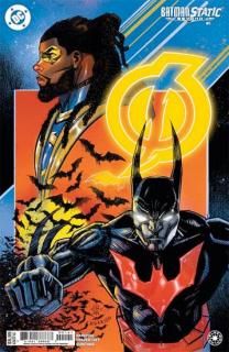 BATMAN STATIC BEYOND #1 (OF 6) CVR E DENYS COWAN CARD STOCK VAR