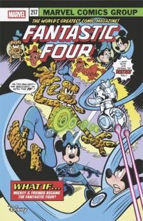FANTASTIC FOUR #5 MARCO PALAZZI DISNEY WHAT IF? FANTASTIC FOUR HOMAGE VARIANT
