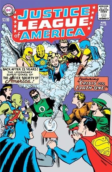 JUSTICE LEAGUE OF AMERICA #21 FACSIMILE EDITION CVR A MIKE