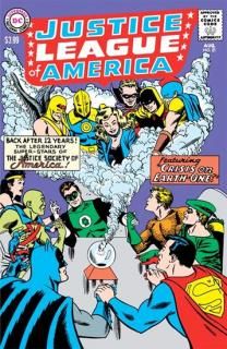 JUSTICE LEAGUE OF AMERICA #21 FACSIMILE EDITION CVR A MIKE SEKOWSKY