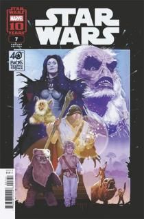 STAR WARS #7 E.M. GIST BATTLE FOR ENDOR 40TH ANNIVERSARY VARIANT