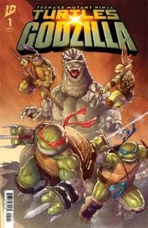 Teenage Mutant Ninja Turtles x Godzilla #1 Cover A (Pe)
