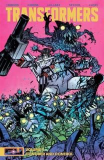 TRANSFORMERS TP VOL 04 CONQUER AND CONTROL DANIEL WARREN JOHNSON CVR