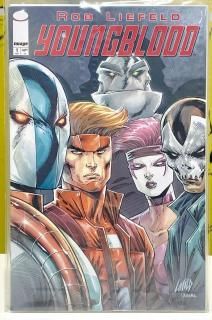 YOUNGBLOOD #1 (2025) CVR A ROB LIEFELD POLYBAGGED & COLLECTIBLE CARD