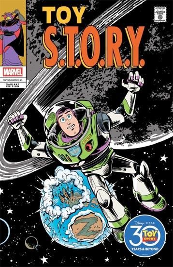 CAPTAIN AMERICA #5 MARCO FORCELLONI PIXAR TOY STORY HOMAGE VARIANT