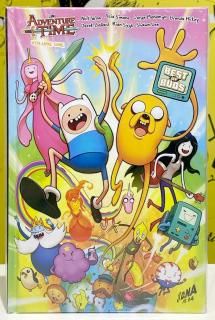 ADVENTURE TIME HC VOL 01 BEST OF BUDS DIRECT MARKET EXCLUSIVE DAVID NAKAYAMA CVR