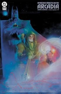 BATMAN GREEN ARROW THE QUESTION ARCADIA #1 (OF 4) CVR C DENYS COWAN & BILL SIENKIEWICZ VAR