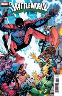 BATTLEWORLD #3 NICK BRADSHAW 5-PART CONNECTING VARIANT C