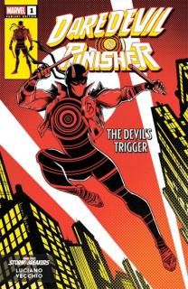 DAREDEVIL/PUNISHER: THE DEVIL'S TRIGGER #1 LUCIANO VECCHIO FROM THE CHAOS A COSTUME VARIANT