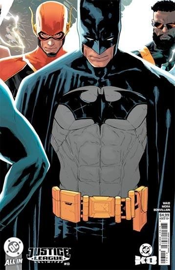 JUSTICE LEAGUE UNLIMITED #13 CVR D JEFF SPOKES CARD STOCK VAR (DC