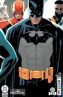 JUSTICE LEAGUE UNLIMITED #13 CVR D JEFF SPOKES CARD STOCK VAR (DC K.O.)