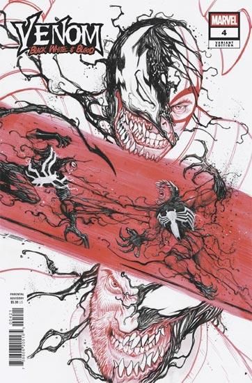 VENOM: BLACK, WHITE & BLOOD #4 JUAN FERREYRA VARIANT - アメコミ