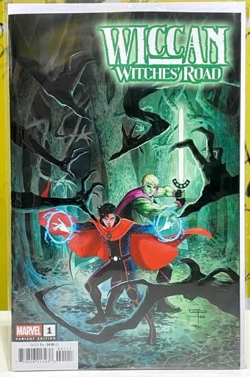 アメコミ OLDPEZ 90'sPEZ Unopened 19packs WICCAN: WITCHES' ROAD #1 1:25 INCV GERMAN PERALTA VARIANT