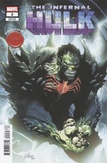 INFERNAL HULK #2 LEINIL YU KNULLIFIED VARIANT