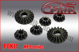 OPTIMA MP9 & GT3用  鉄デフギヤセット