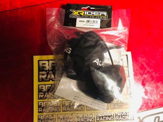 X-RIDER 1/5用タイヤウォーマー( 黒 ）